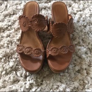 Beautiful and comfortable Jack Rogers wedges